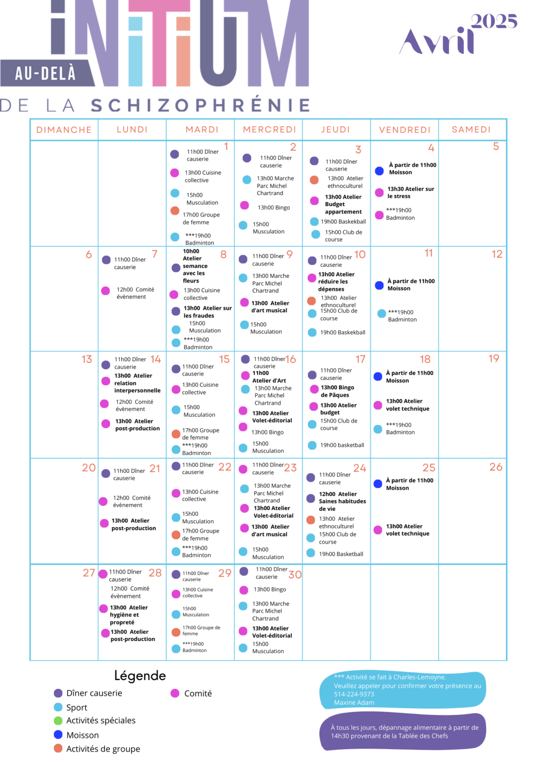calendrier